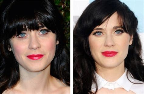 Zooey Deschanel Before And After: Zooey’s。